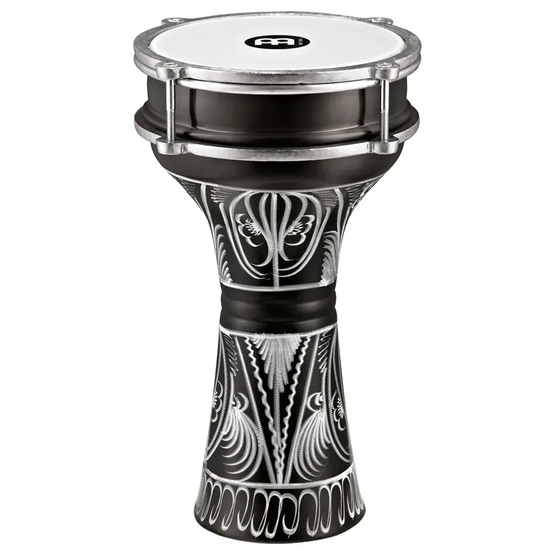 Darbouka Meinl Aluminium 16.5 X 32.4Cm - Gravee - Black Achat Immédiat