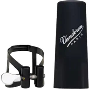 Acheter Direct Vandoren M/O Noire LC52BP Ligature avec couvre-bec plastique pour clarinette Mib