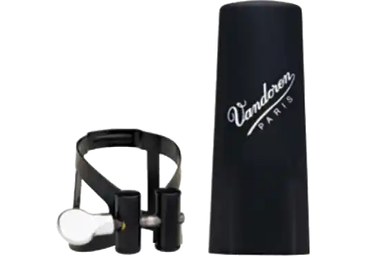 Acheter Direct Vandoren M/O Noire LC52BP Ligature avec couvre-bec plastique pour clarinette Mib