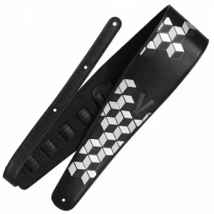 Acheter En Ligne RICHTER 1712 V-MAN SIGNATURE BASS STRAP / GUITAR STRAP REFLECTING PRINT