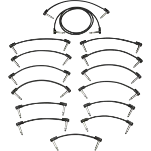 BLOCKCHAIN PATCH CABLE KIT BLACK LARGE Petit Prix