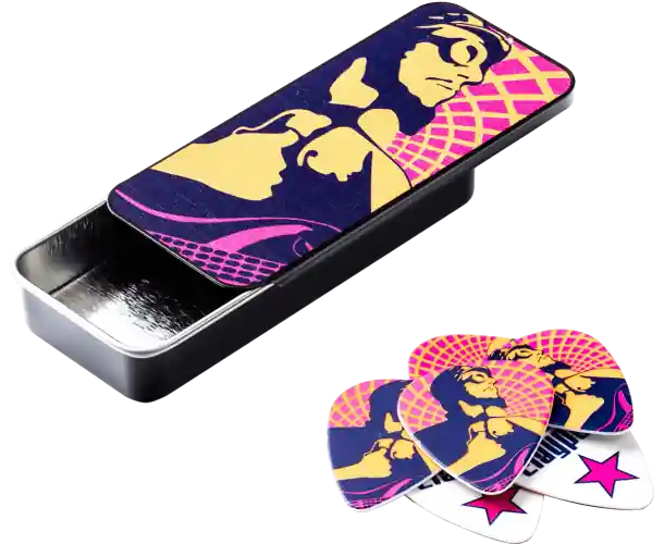 LES CLAYPOOL PICK TIN, 6, ASSORTISS, MEDIUM Nouvelle Collection