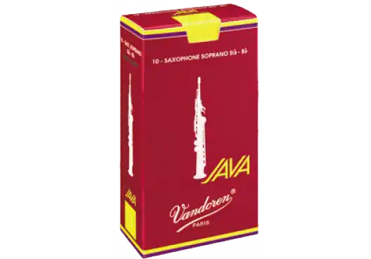 Vandoren SR304R - Java Filed Red Cut force 4 - anches saxophone soprano - boite de 10 Achetez Aujourd'hui