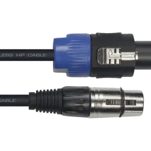 Prix Réduit CORDON HP XLR FEM. SPEAKON 9 M