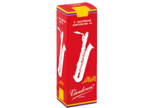 Livraison Express Vandoren SR344R - Java Filed Red Cut force 4 - anches saxophone baryton - boite de 5