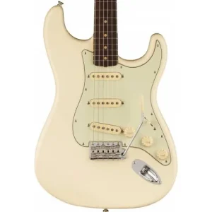 AMERICAN VINTAGE II 1961 STRATOCASTER ROSEWOOD FINGERBOARD OLYMPIC WHITE Produit De Marque