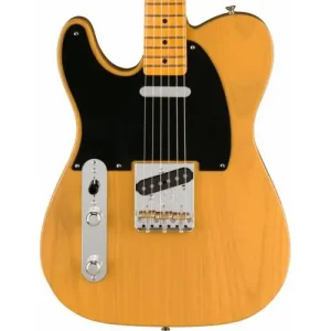 Expédié Aujourd'hui AMERICAN VINTAGE II 1951 TELECASTER LEFT-HAND MAPLE FINGERBOARD BUTTERSCOTCH BLONDE