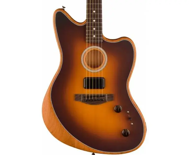 Offre Limitée ACOUSTASONIC PLAYER JAZZMASTER ROSEWOOD FINGERBOARD 2-COLOR SUNBURST