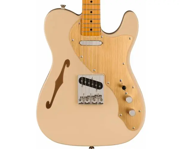 FSR CLASSIC VIBE 60S TELECASTER THINLINE MAPLE FINGERBOARD GOLD ANODIZED PICKGUARD DESERT SAND Offre Du Jour