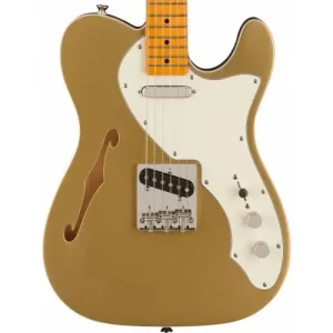 Pas Cher FSR CLASSIC VIBE 60S TELECASTER THINLINE MAPLE FINGERBOARD PARCHMENT PICKGUARD AZTEC GOLD