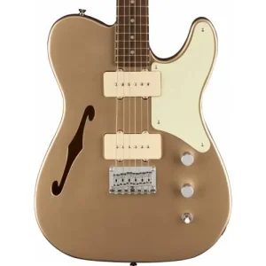 Affaire À Saisir FSR PARANORMAL CABRONITA TELECASTER THINLINE LAUREL FINGERBOARD MINT PICKGUARD MATCHING HEADSTOCK SHORELINE GOLD