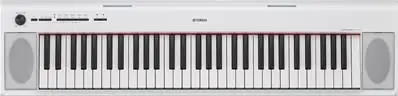 Top Vente Yamaha Piaggero NP12WH - Clavier 61 touches Blanc
