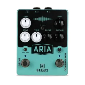 Retour Gratuit PEDALE ARIA COMPRESSOR OVERDRIVE