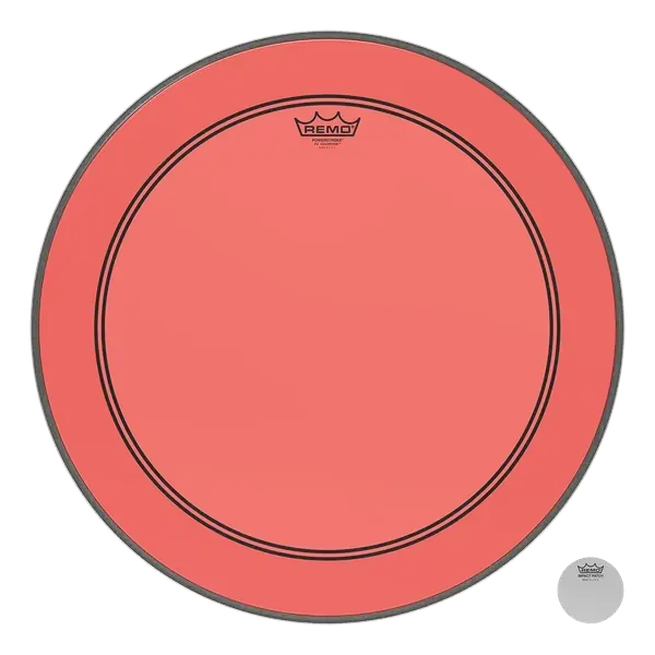 REMO Colortone 20" Powerstroke 3 Bass Red Bon Plan
