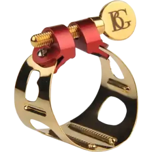 Acheter Direct BG LD0 - ligature saxophone alto/clarinette Sib - Duo vernie or
