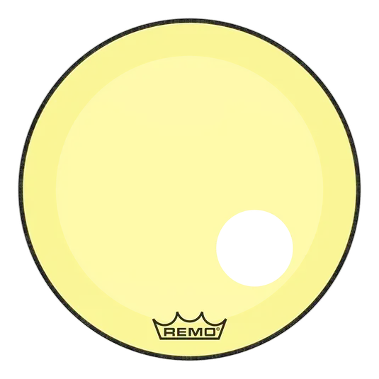 Achetez Aujourd'hui REMO Colortone 20" Powerstroke 3 Bass Yellow W/Hole