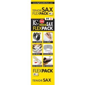 Populaire DISCONTINUE BG PF3 - Propack Flex saxophone tenor