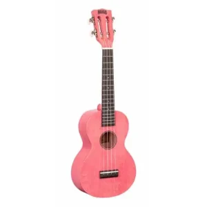 UKULELE ISLAND CONCERT CORAL PINK + HOUSSE Haute Qualité