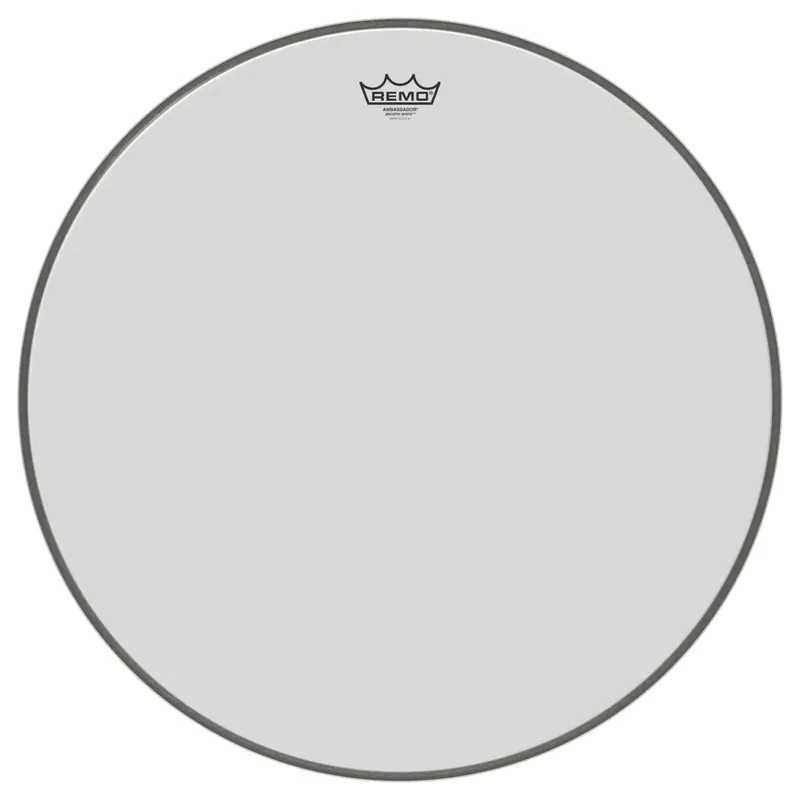 Prix Cassé REMO Ambassador 24" Bass Smooth White