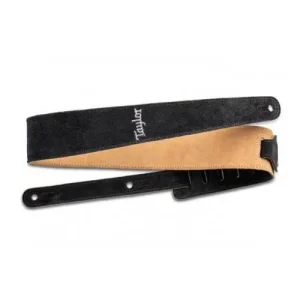 Meilleure Vente 4401-25 - STRAP EMBROIDERED SUEDE BLACK