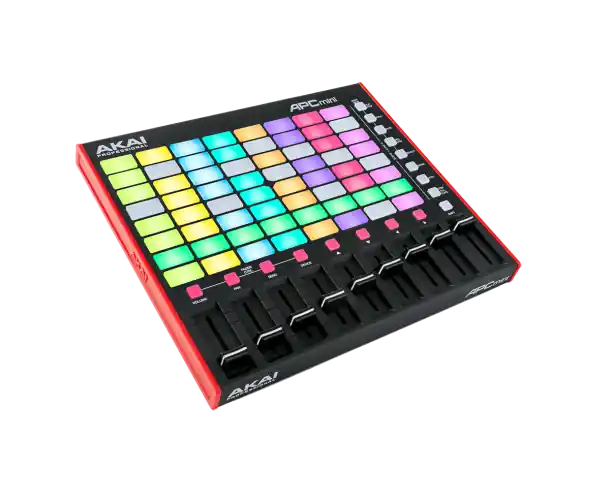 Promotion Saisonnière APCMINIMK2 CONTROLEUR ABLETON 8X8 PADS, 9 FADERS