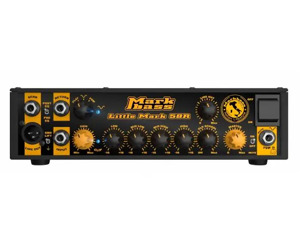LITTLE MARK 58R – TETE D’AMPLI BASSE 500W Nouvelle Collection