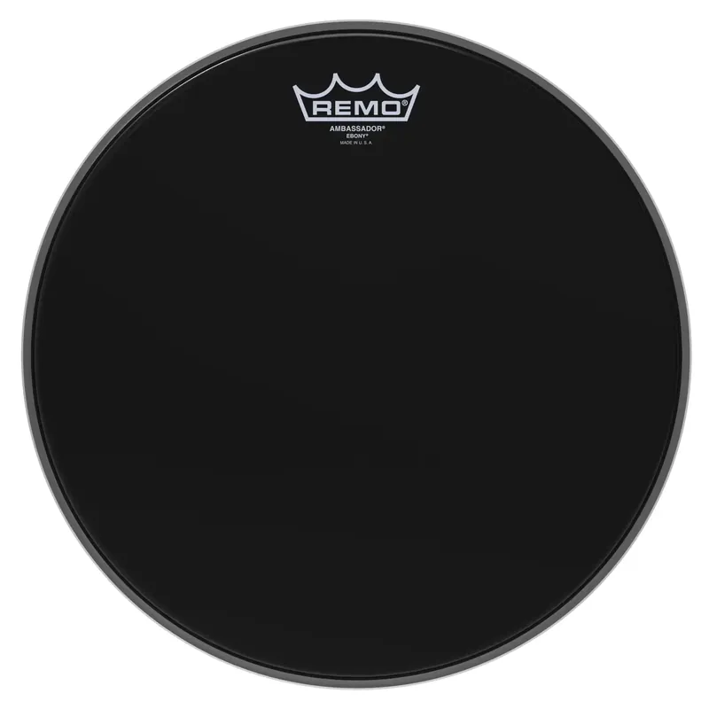 REMO Ebony 13" Ambassador Commander Vite