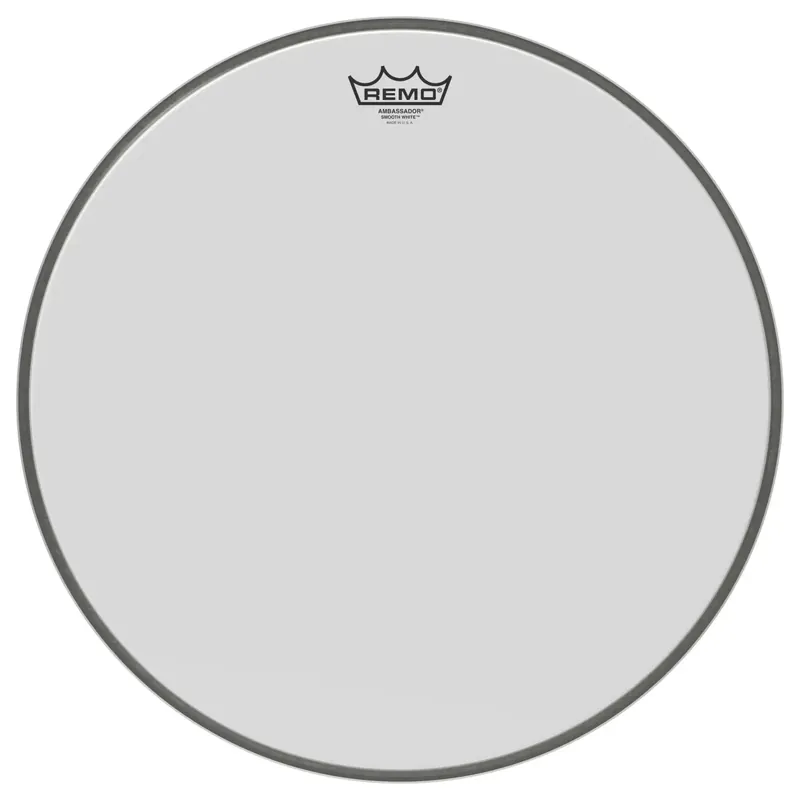 Prix Réduit REMO Ambassador 18" Bass Smooth White