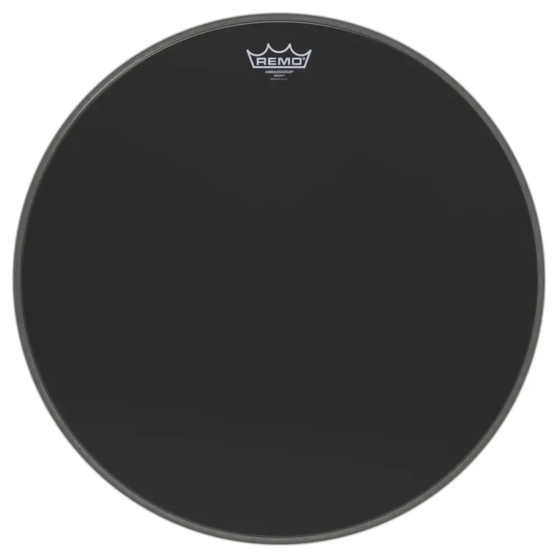 REMO Ebony 18" Bass Ambassador Pas Cher