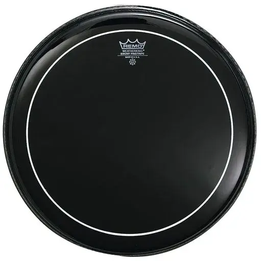 Prix Cassé REMO Ebony 18" Bass Pinstripe