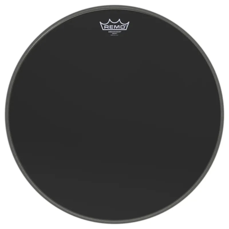 Expédié Aujourd'hui REMO Ebony 20" Bass Ambassador