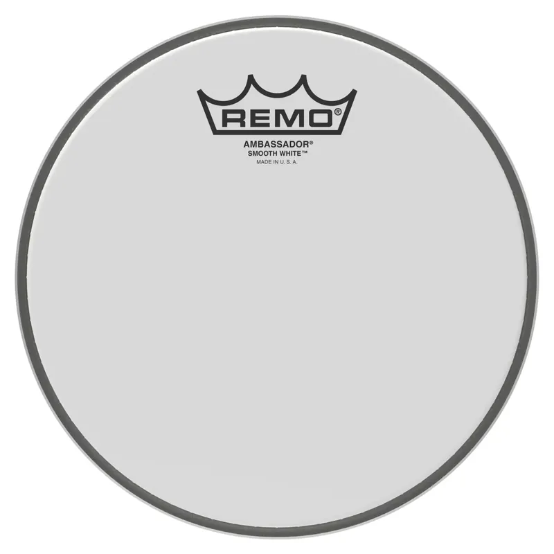 REMO Ambassador 08" Smooth White Prix Réduit