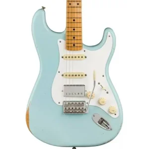 Meilleur Choix LIMITED EDITION VINTERA ROAD WORN 50S STRATOCASTER HSS, MAPLE FINGERBOARD, SONIC BLUE