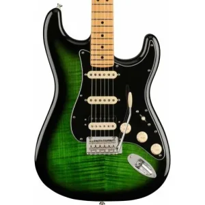Prix Réduit LIMITED EDITION PLAYER STRATOCASTER HSS PLUS TOP, MAPLE FINGERBOARD, GREEN BURST