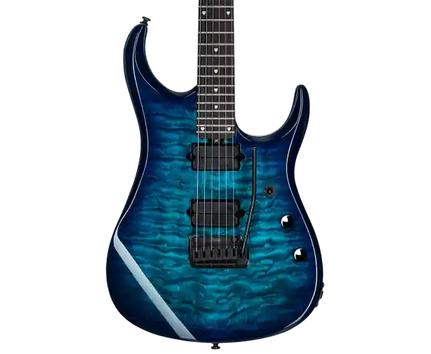 Prix Bas GUITARE ELECTRIQUE JP150 DIMARZIO QUILTED MAPLE CERULEAN PARADISE