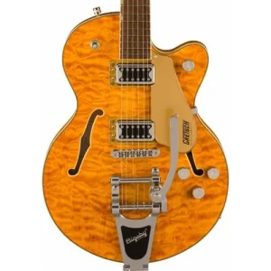 Bon Marché G5655T-QM ELECTROMATIC CENTER BLOCK JR. SINGLE-CUT QUILTED MAPLE WITH BIGSBY SPEYSIDE
