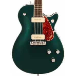 Offre Limitée G5210-P90 ELECTROMATIC JET TWO 90 SINGLE-CUT WITH WRAPAROUND TAILPIECE CADILLAC GREEN