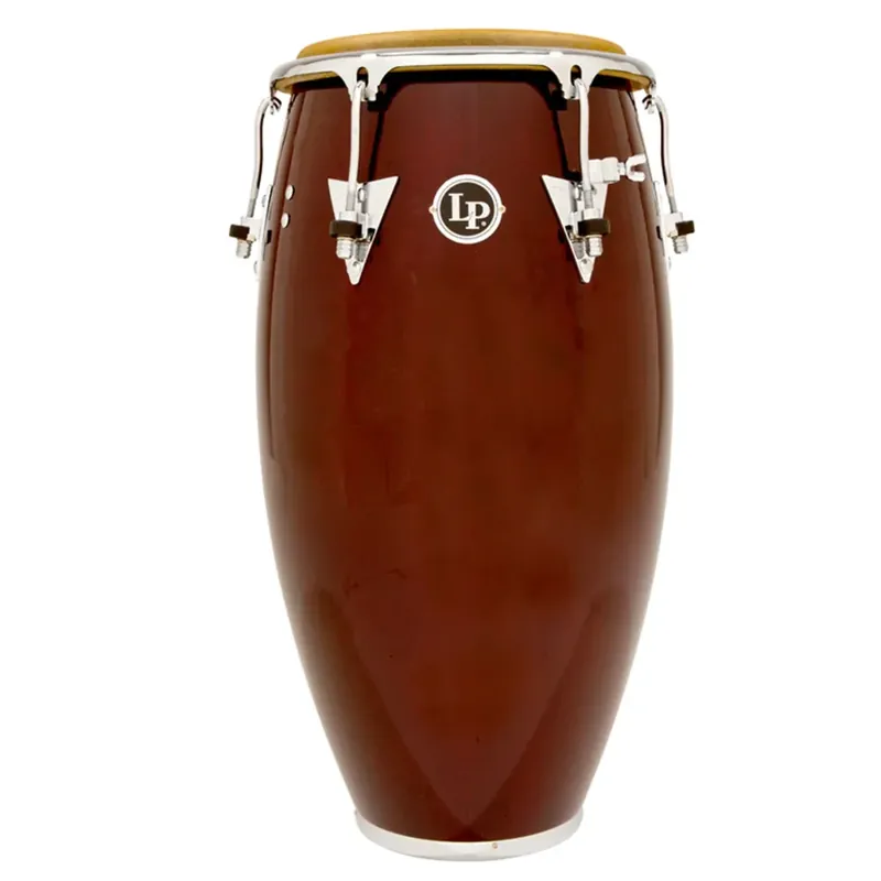 Populaire LATIN PERCUSSION LP522XDW Quinto Classic 11" Dark Wood Chrome