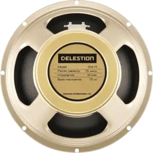 G12H-75 CREAMBACK 16 OHM Livraison Express