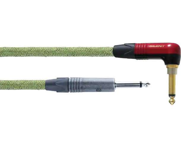 CABLE GUITARE 6M COUDE SILENT FIBRES DE CHANVRE Nouveauté