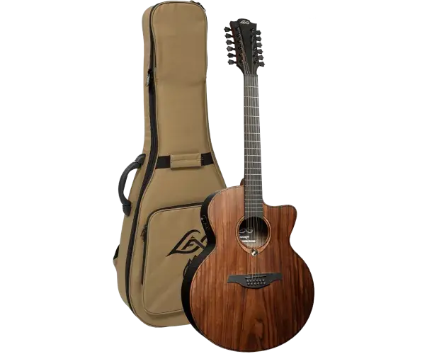Nouvel Arrivage GUITARE ACOUSTIQUE SAUVAGE JUMBO 12 CORDES PAN COUPE ELECTRO