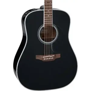 Usine Directe GUITARE ELECTRO ACOUSTIQUE LIMITED FT341 DREADNOUGHT BLACK GLOSS