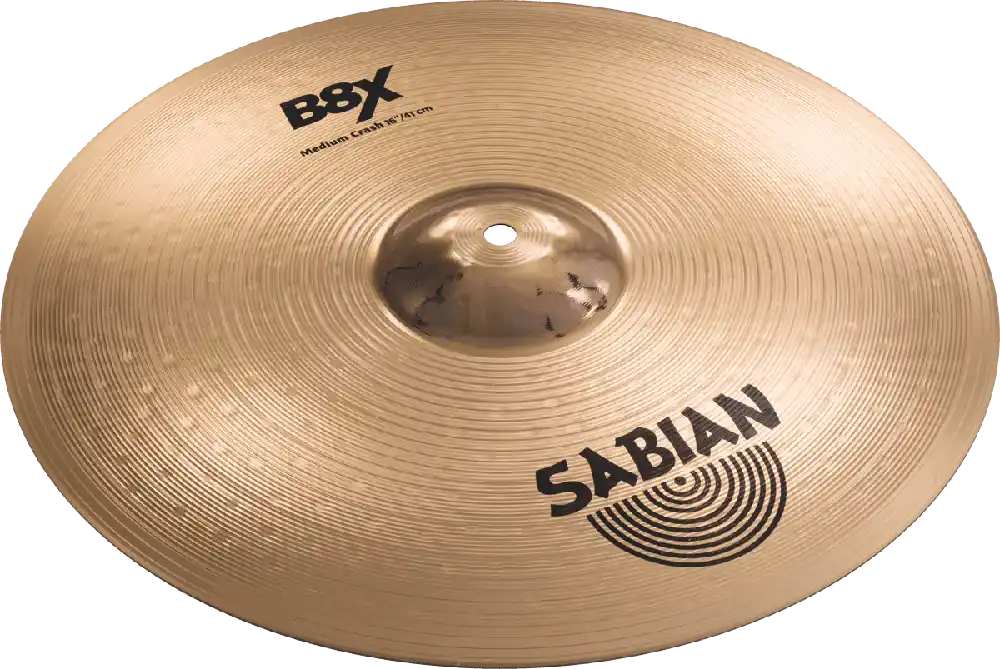Sabian B8X 16 MEDIUM CRASH Authentique