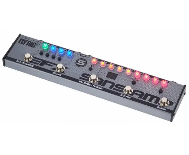 Quantité Limitée FLY RIG 5 V2 - PEDALE MULTI EFFET GUITARE