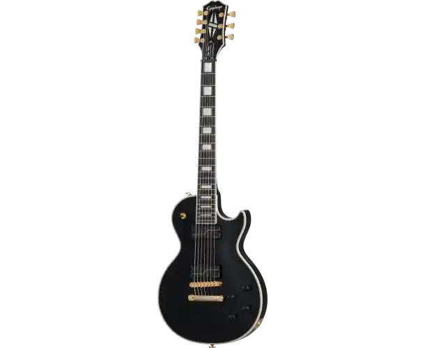 ELECTRIC GUITAR - MATT HEAFY ORIGINS LES PAUL CUSTOM 7-STRING EBONY Affaire À Saisir