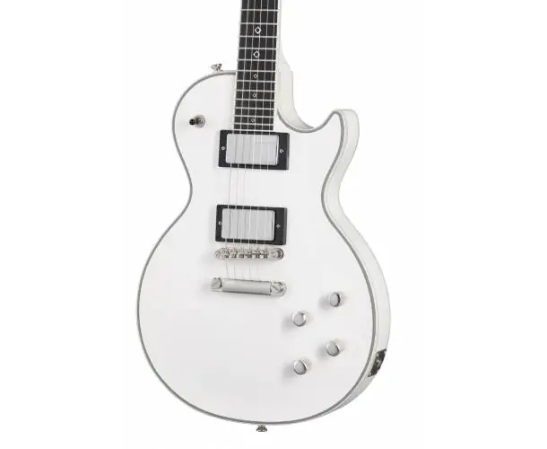 ELECTRIC GUITAR - JERRY CANTRELL PROPHECY LES PAUL CUSTOM BONE WHITE Réduction