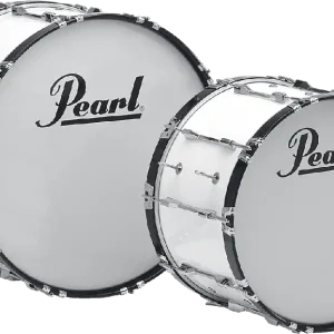 Top Vente Pearl GROSSE CAISSE MARCHING COMP. 22x14 BLANC