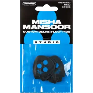 MEDIATORS MISHA MANSOOR DELRIN FLOW 0,73 MM, SACHET DE 6 Haute Qualité