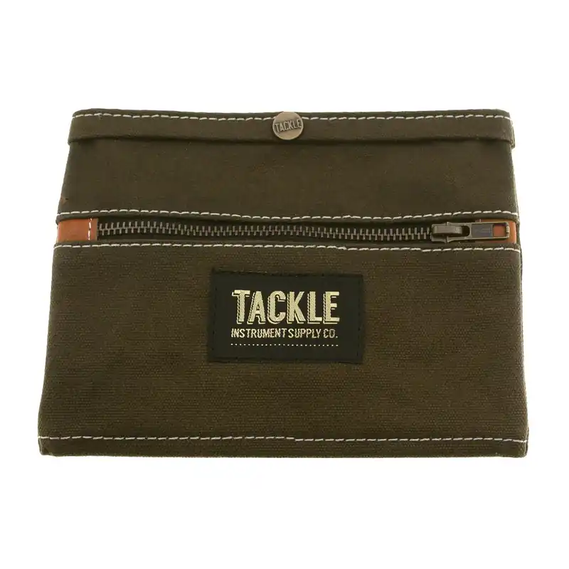 Prix Réduit Pochette Tackle Instrument Rangement - En Toile Ciree - Green