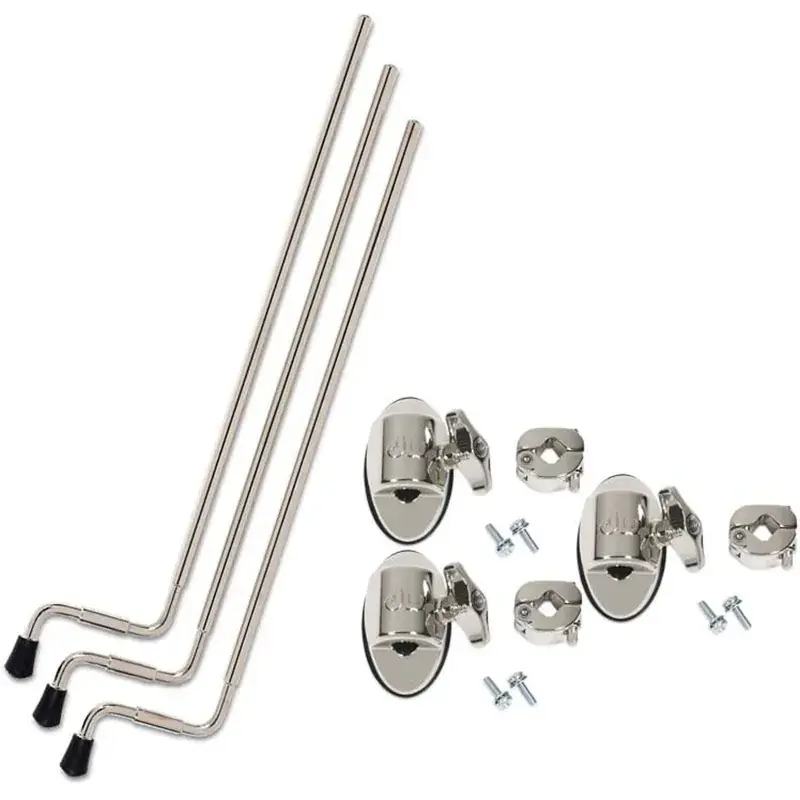Pied TB DW Aluminium 21" Nickel (X3) + Coquille Pied Tb Offre Du Jour
